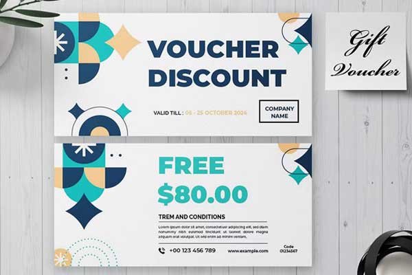 Sample Hair Salon Gift Voucher Templates – Luxurious and Customizable Designs for Salon Events & Campaigns | PSD & Vector Files